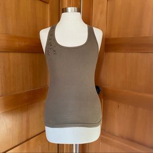 Wifebeader by Laura Dahl Hand Beaded Tank